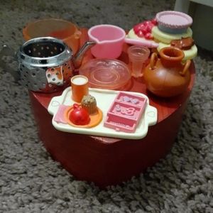 Mini Doll Kitchenware and Accessories Set